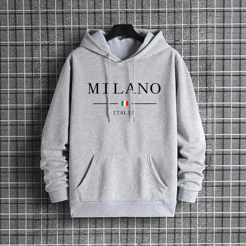 Street Fashion Of Milan - イタリア ミラノ ファッション メンズ パーカー 2025