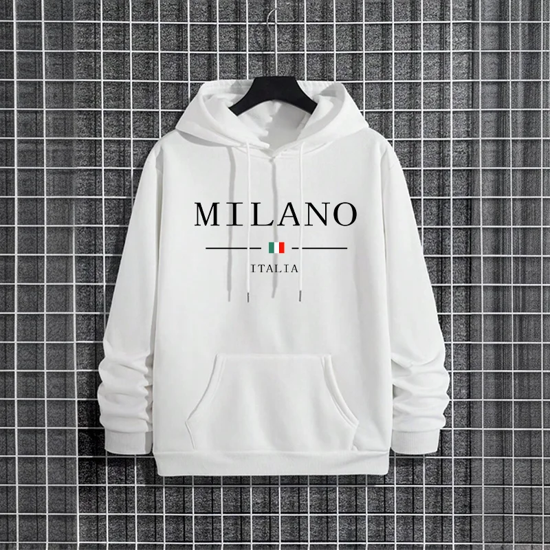 Street Fashion Of Milan - イタリア ミラノ ファッション メンズ パーカー 2025