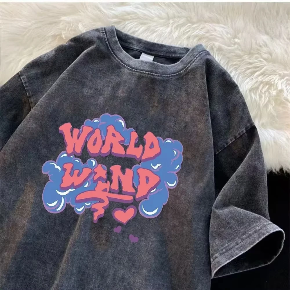 2025年ウォーターウォッシュヴィンテージTシャツ メンズ＆ - Street Fashion Trends 2025 のレビューと価格