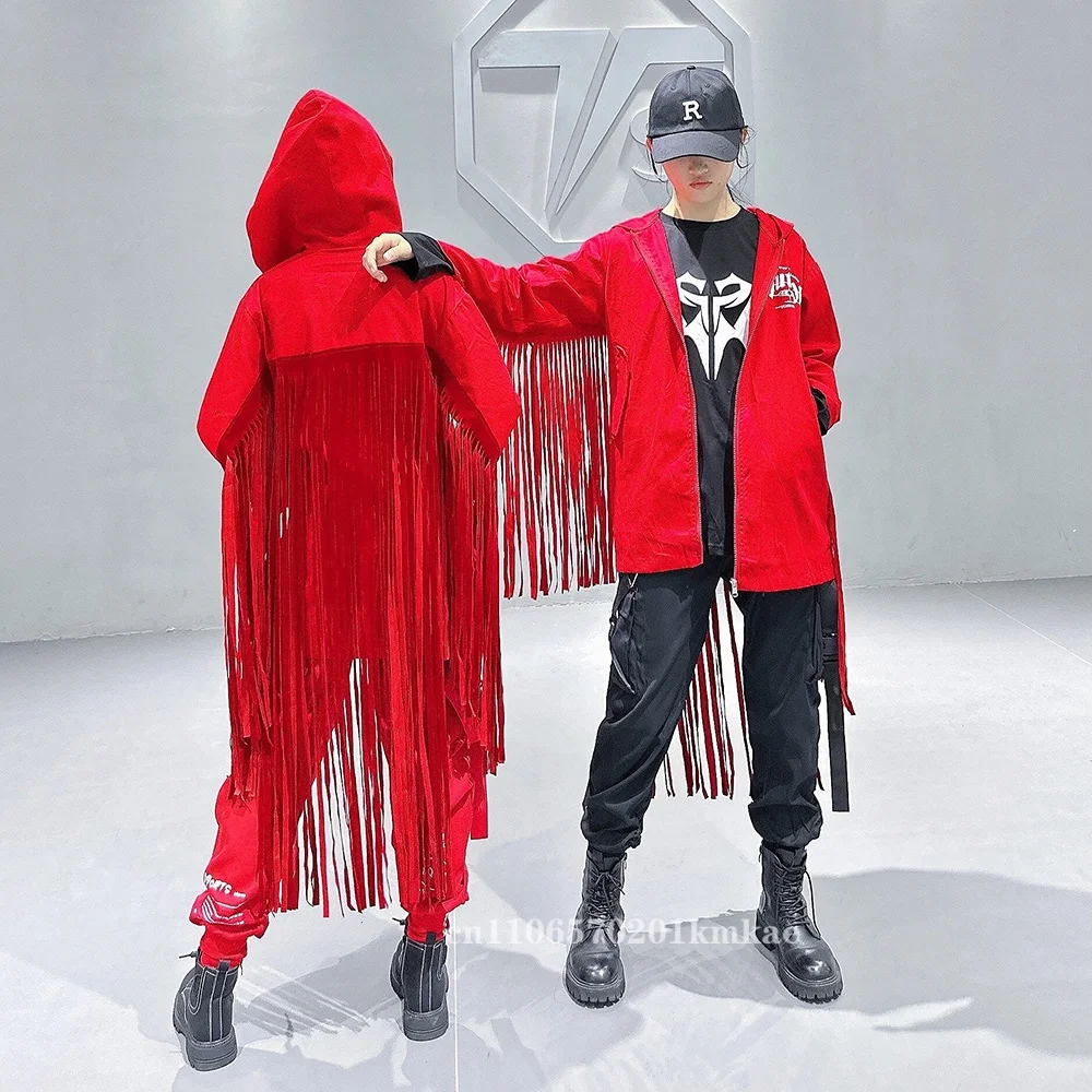 女性ヒップホップパフォーマンス衣装セット T ステージリハー - Street Fashion Show のレビューと価格