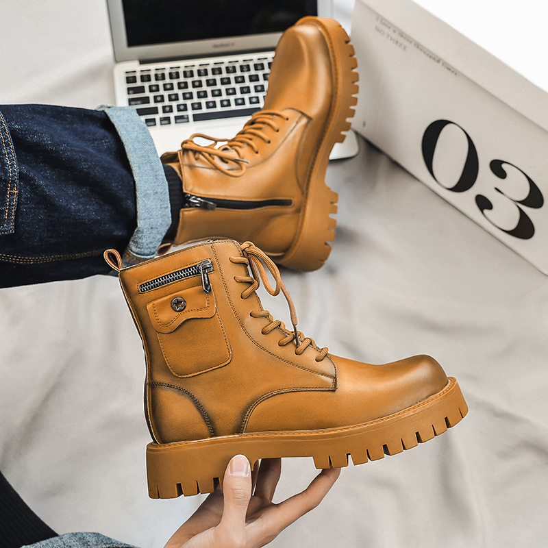 2025 トレンド男性ブーツスニーカーアウトドアファッション - Street Fashion Trends 2025 のレビューと価格