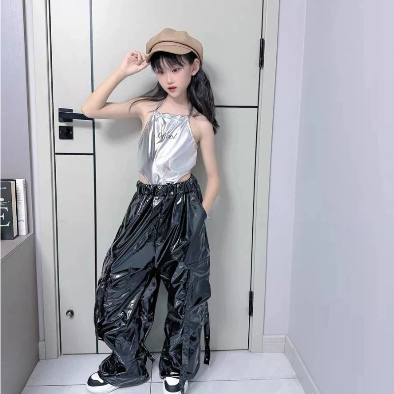 新しい子供ステージパフォーマンス衣装セット女の子ジャズダンス - Street Fashion Show のレビューと価格