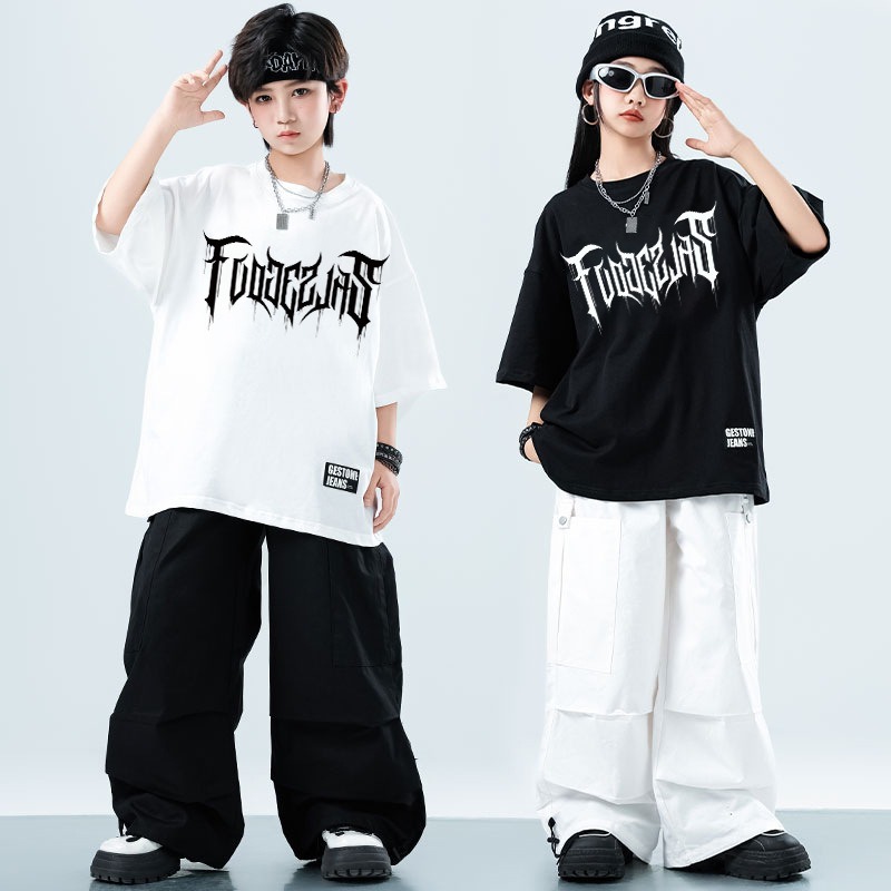 ユニセックス ヒップホップ ストリートダンス コスチューム  - Street Fashion For Boy のレビューと価格