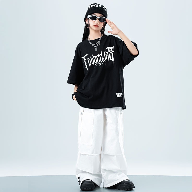 ユニセックス ヒップホップ ストリートダンス コスチューム  - Street Fashion For Boy のレビューと価格