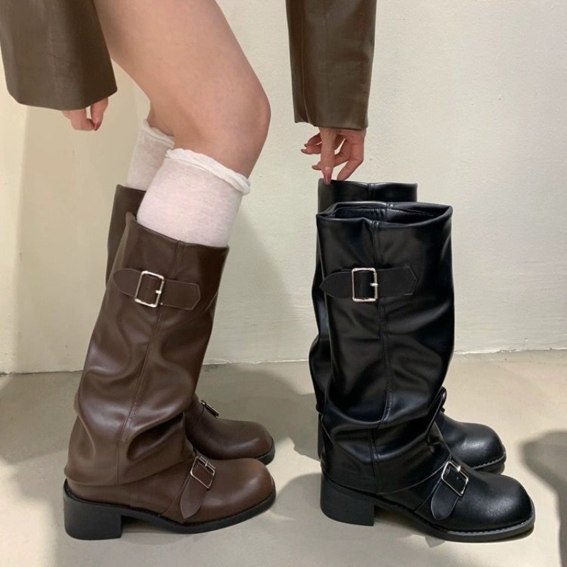 2025年女性用ブーツ ニーハイ プラットフォーム チャンキ - Street Fashion Trends 2025 のレビューと価格