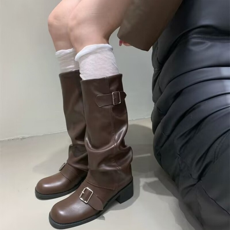 2025年女性用ブーツ ニーハイ プラットフォーム チャンキ - Street Fashion Trends 2025 のレビューと価格