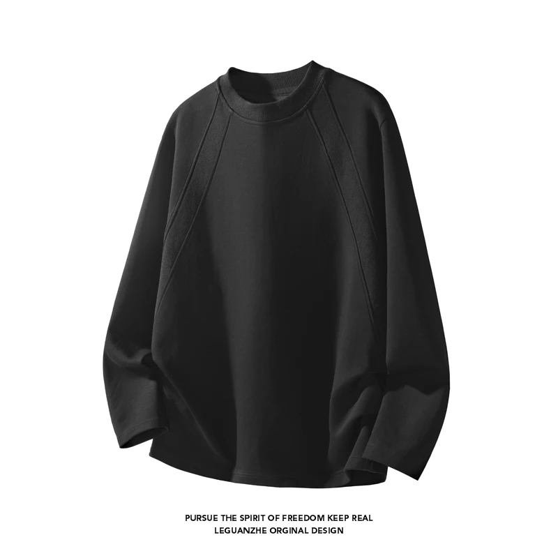 メンズファッション ラグランスリーブ クルーネック 長袖Tシ - Street Fashion Men のレビューと価格