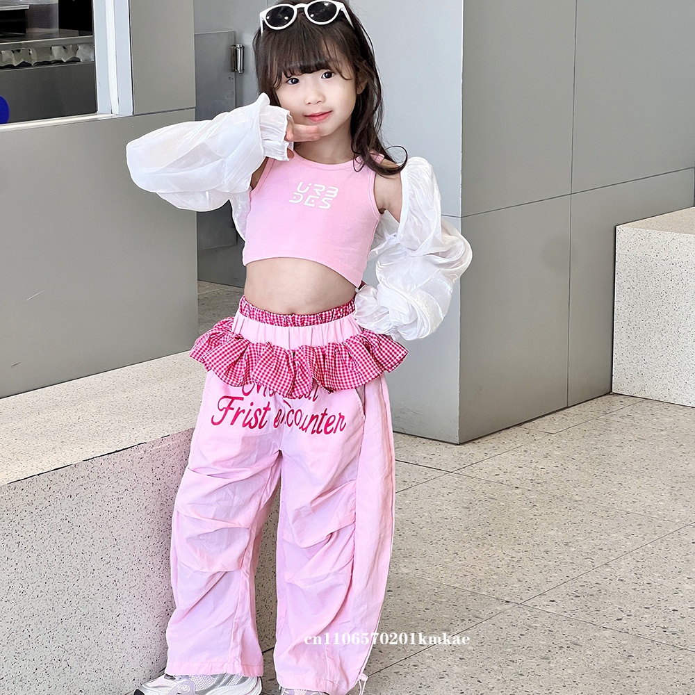 ジャズダンスの服女の子のための Kpop 衣装ヒップホップパ - Street Fashion Show のレビューと価格