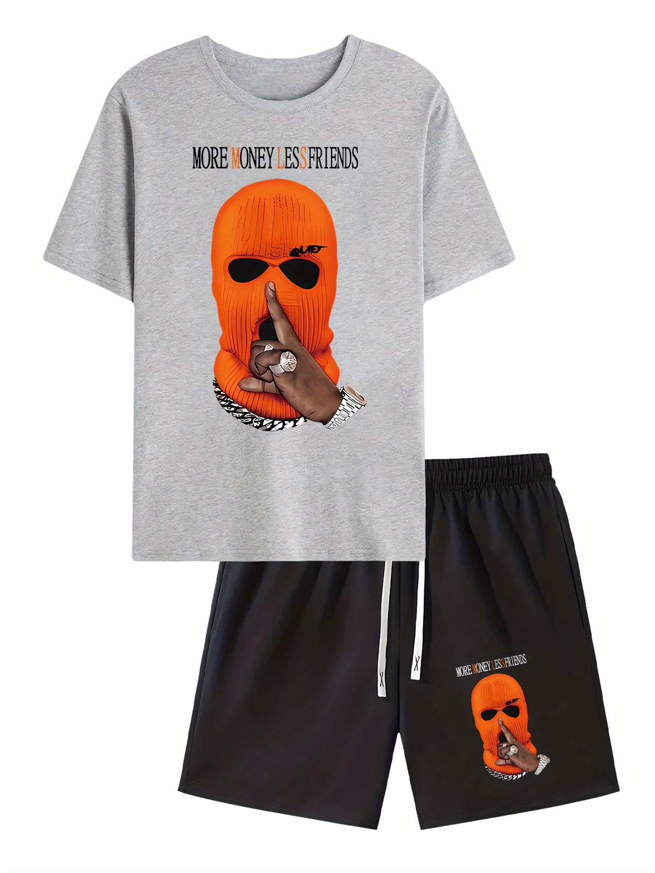 2026年夏新作メンズ半袖ショートパンツセット - ストリー - Street Fashion For 2026 のレビューと価格